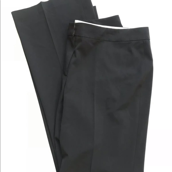 womens black flare dress pants